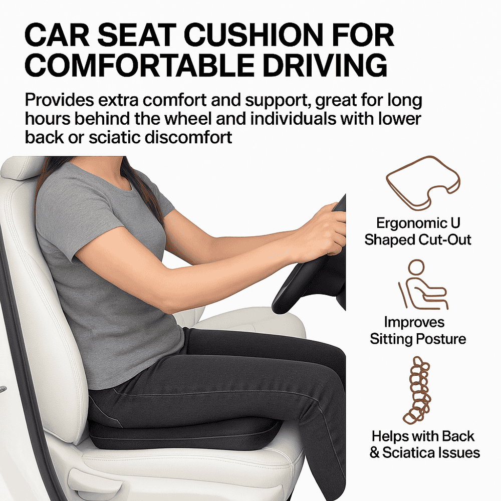 DEBIK Car Wedge Seat Cushion