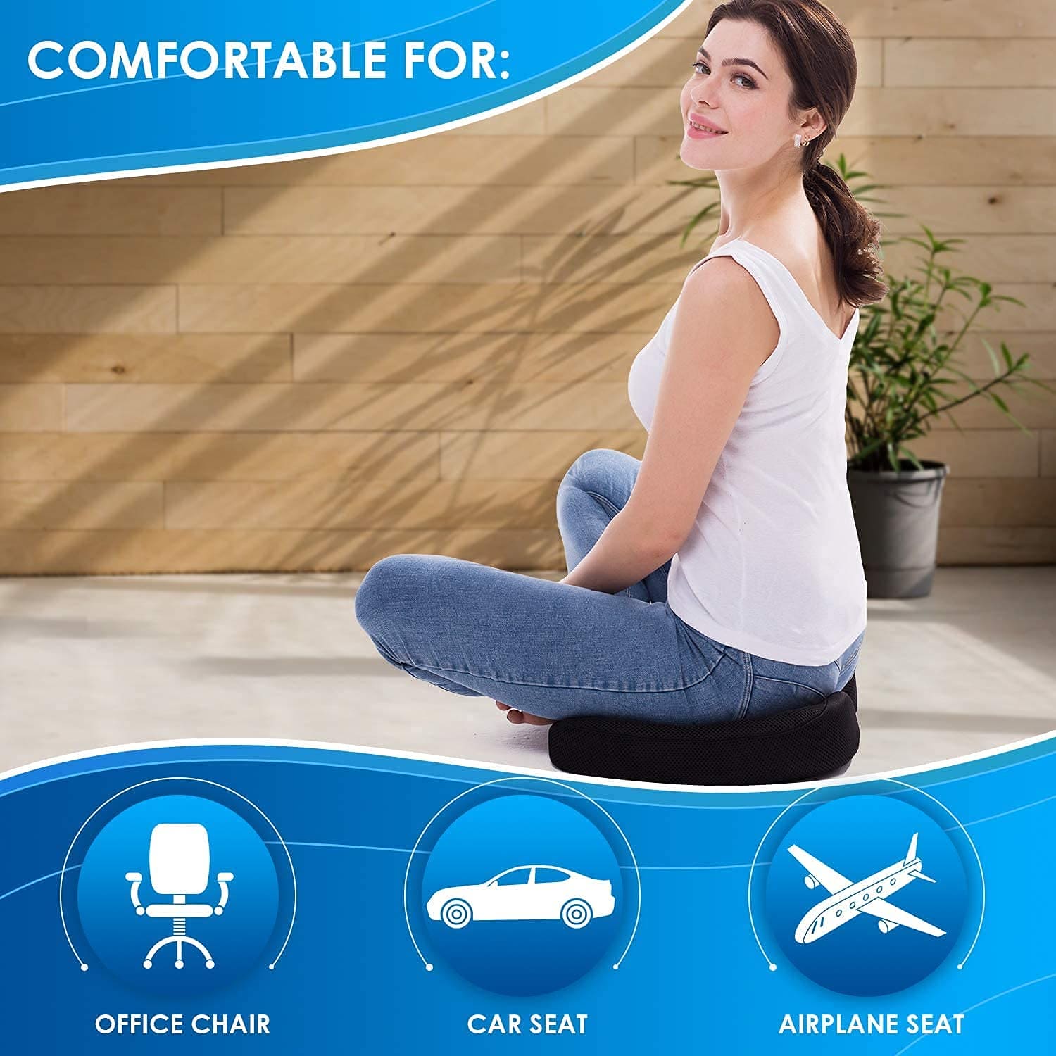 Seat Cushion and Back Pillow - DEBIK