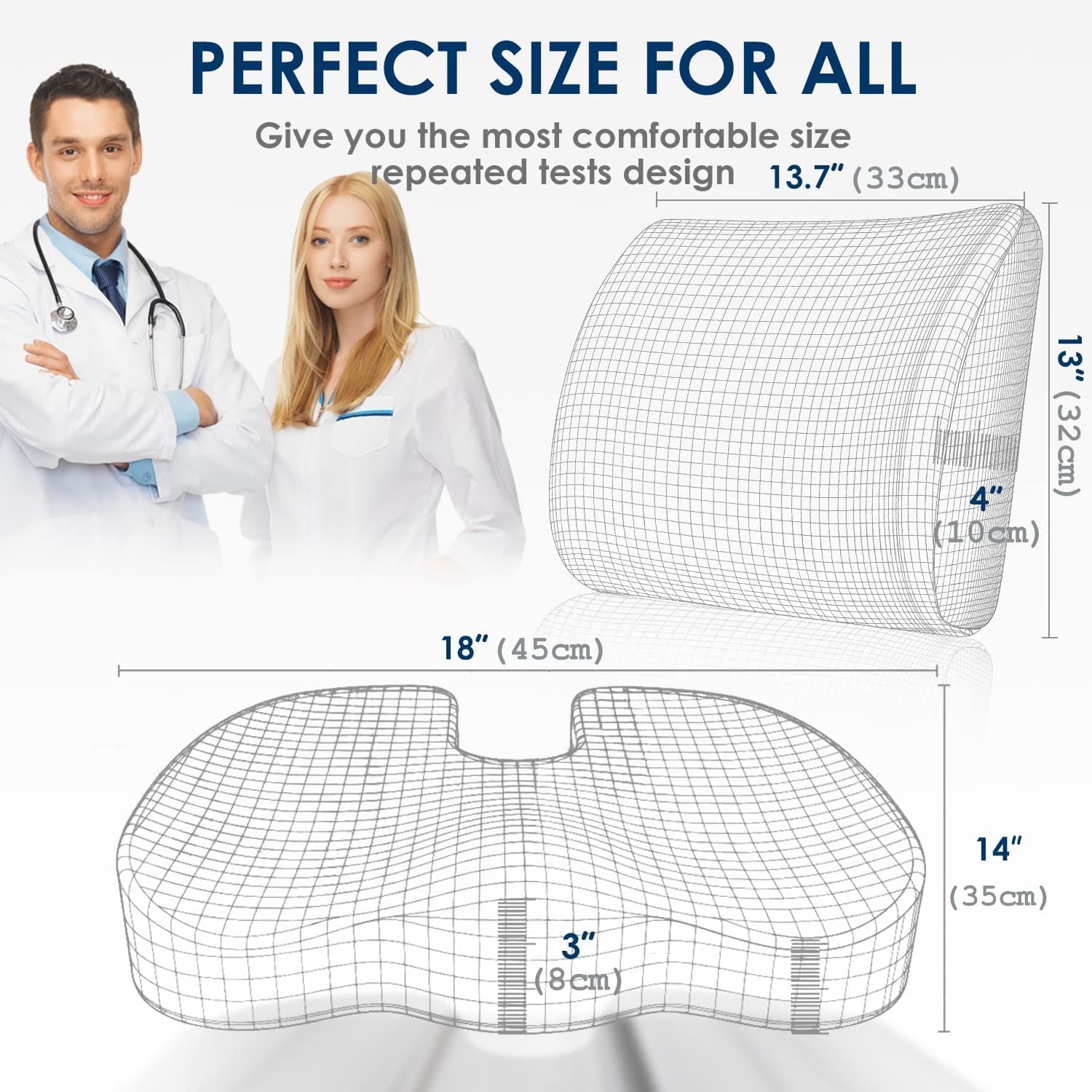 Seat Cushion and Back Pillow - DEBIK