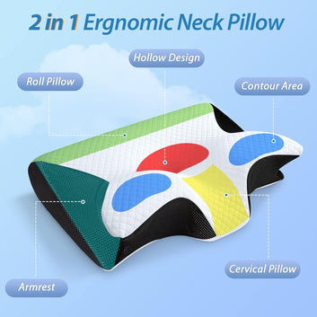 DEBIK Butterfly Cervical Pillow For Neck & Shoulder Pain