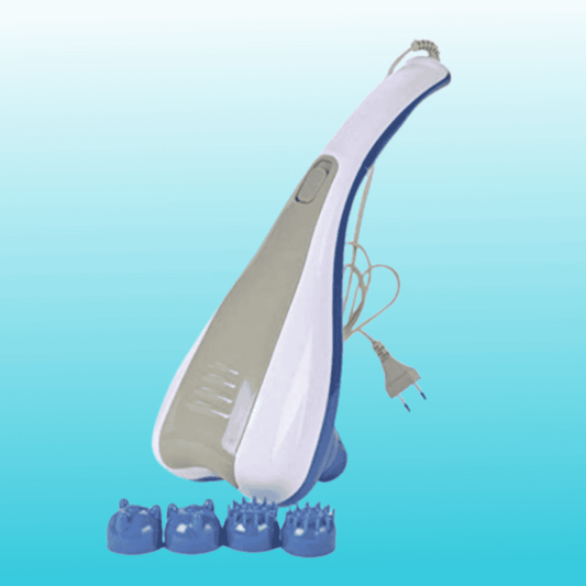 Dual Hand Dolphin Double Point Body Massager