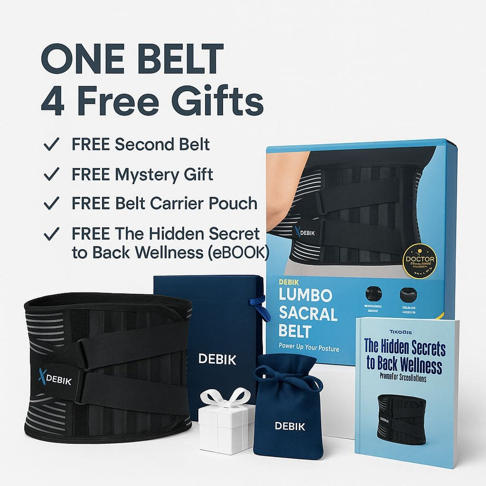DEBIK Orthopedic Lumbo Sacral Belt – Buy 1 Get 1 FREE